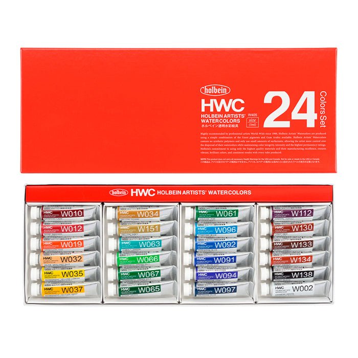 Acuarelas Holbein Artists' Watercolors con 24