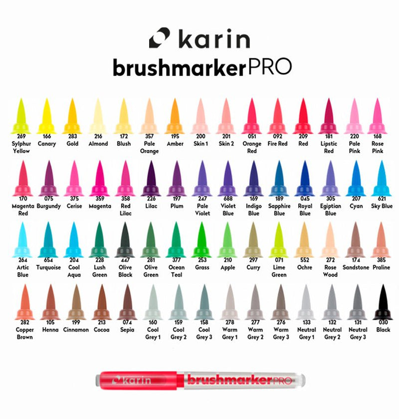 Brush pen Karin Brushmarker PRO