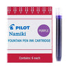 Cartuchos Pilot Namiki IC50 - Morado