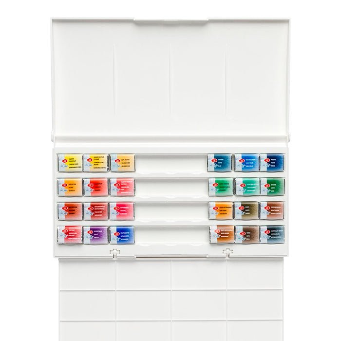 Acuarelas White Nights Pastilla con 24