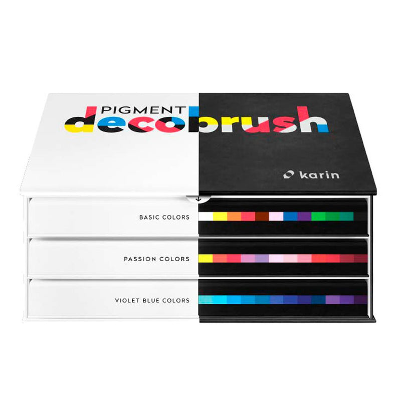 Set Karin Pigment DecoBrush Designer 36