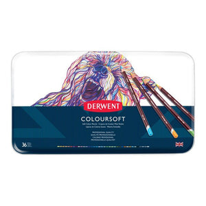 Colores Derwent Coloursoft con 36