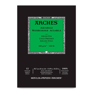 Block Arches Aquarelle Grano Fino