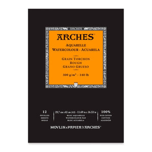 Block Arches Aquarelle Grano Grueso