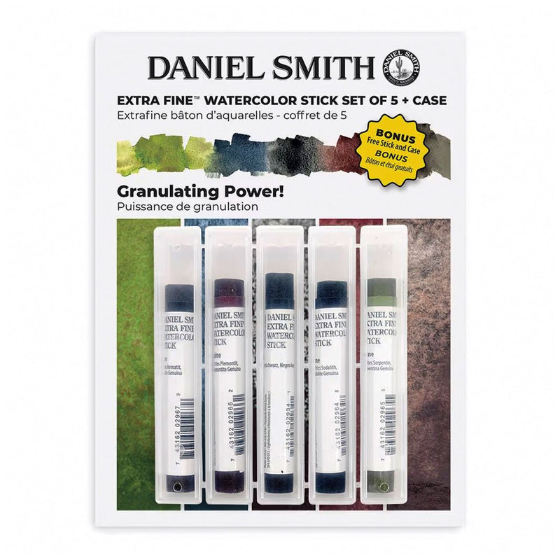 Acuarelas Daniel Smith Watercolor Sticks Granulating Power