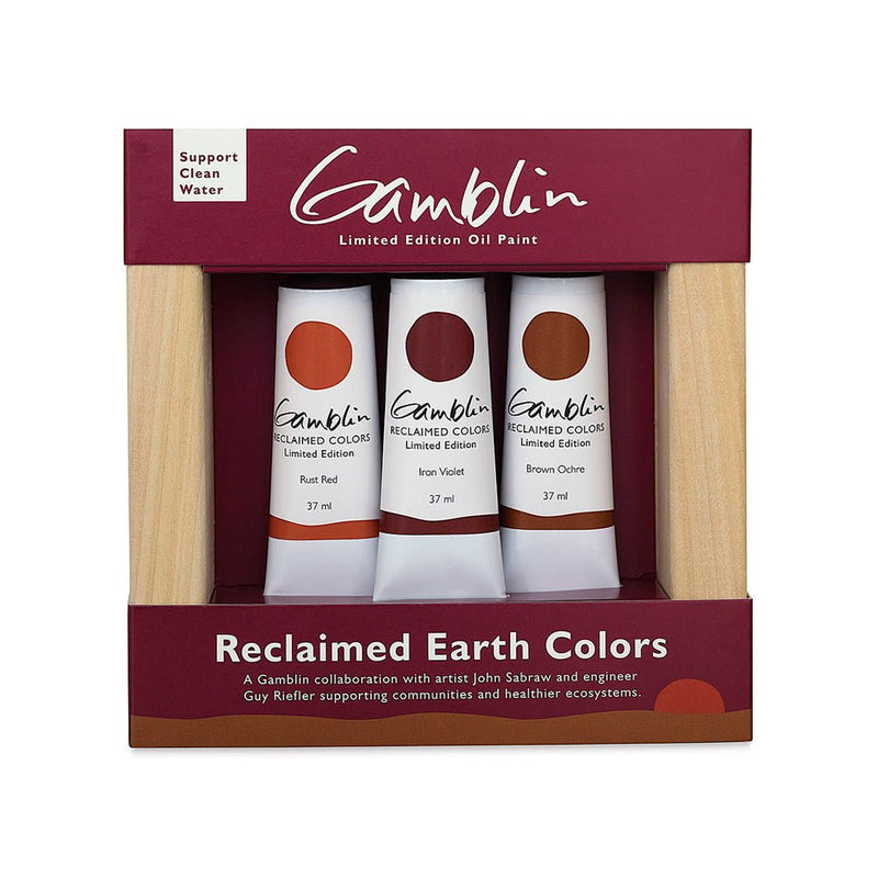 Óleos Gamblin Reclaimed Earth Colors