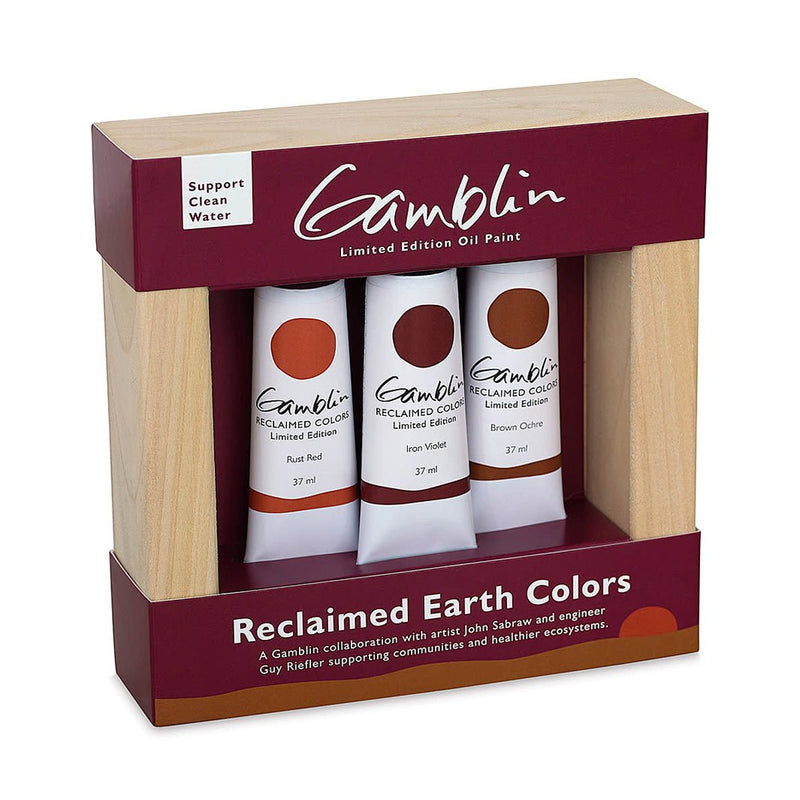 Óleos Gamblin Reclaimed Earth Colors