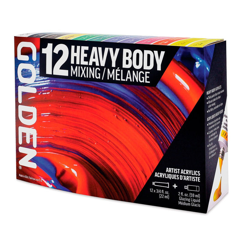 Set Golden Heavy Body Mixing con 12
