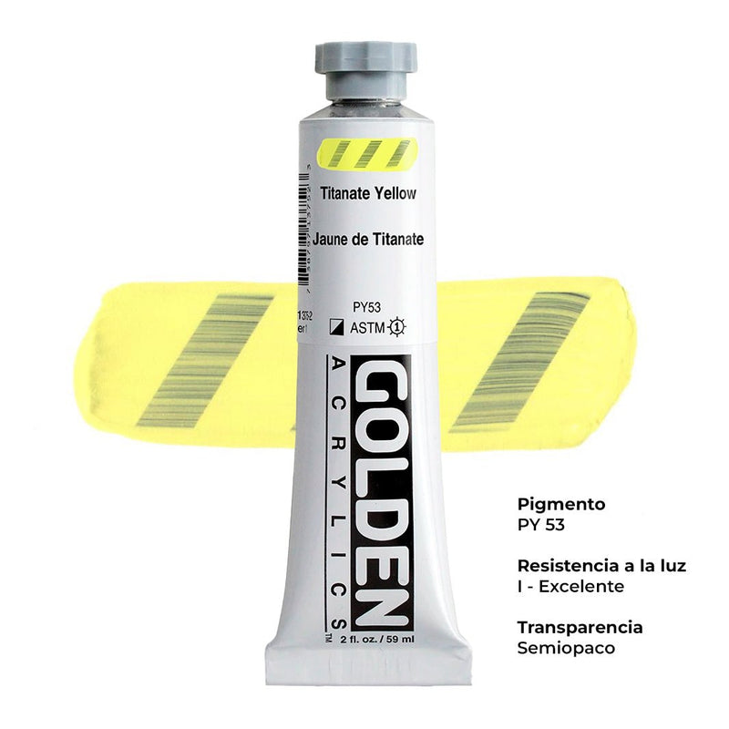 Acrílico Golden Heavy Body 59 ml