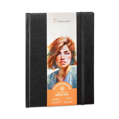 Hahnemühle Watercolor Book Deckle Edge Retrato 100 Algodón