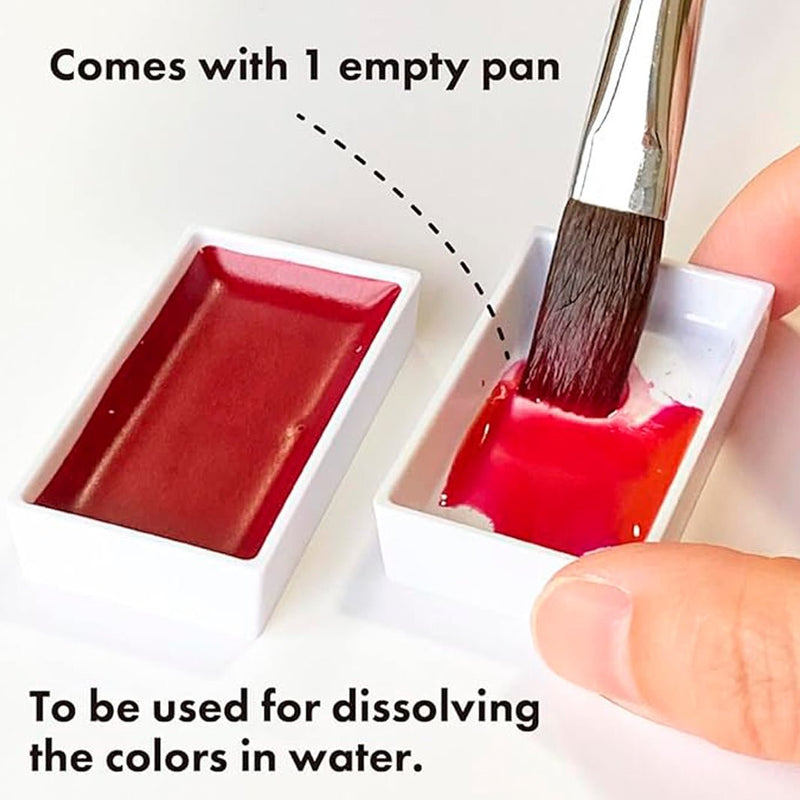Acuarelas Kuretake Gansai Tambi Granulating Colors 2