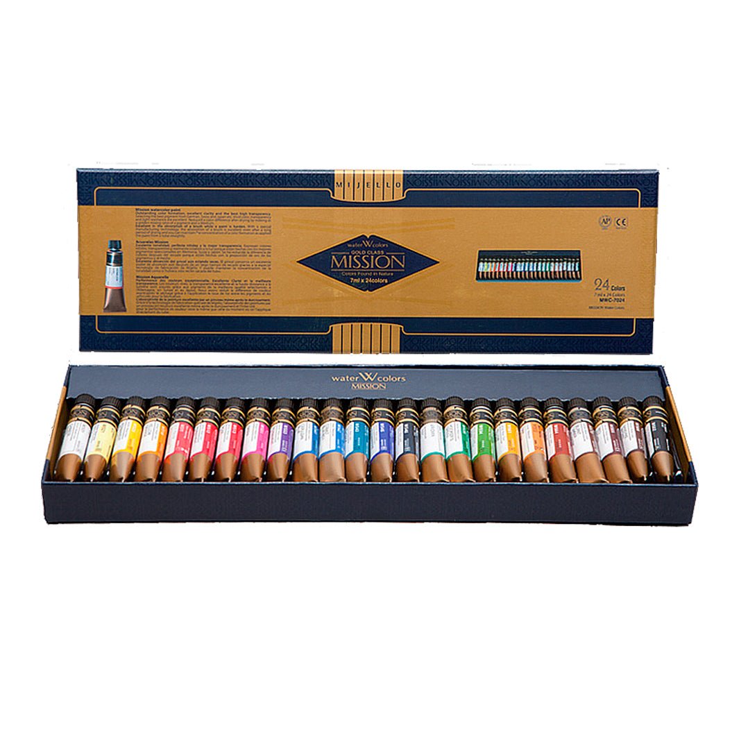Acuarelas Mijello Mission Gold Class con 24