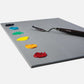 Paleta desechable gris New Wave Art