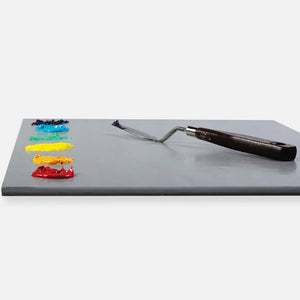 Paleta desechable gris New Wave Art