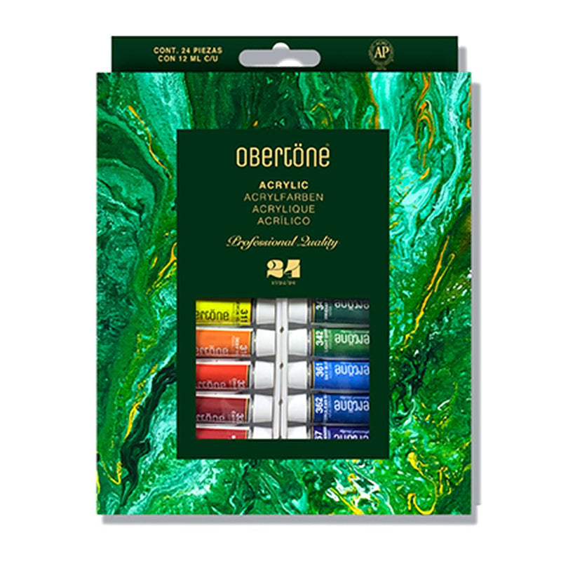 Acrílicos Pinto Obertone Premium con 24