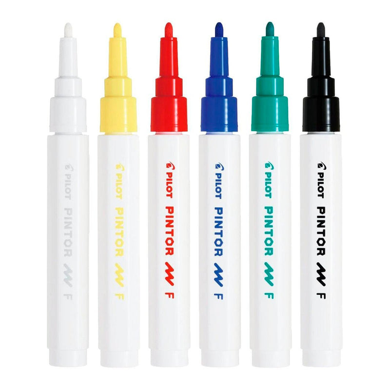 Set Marcadores Pilot Pintor F con 6 Primarios