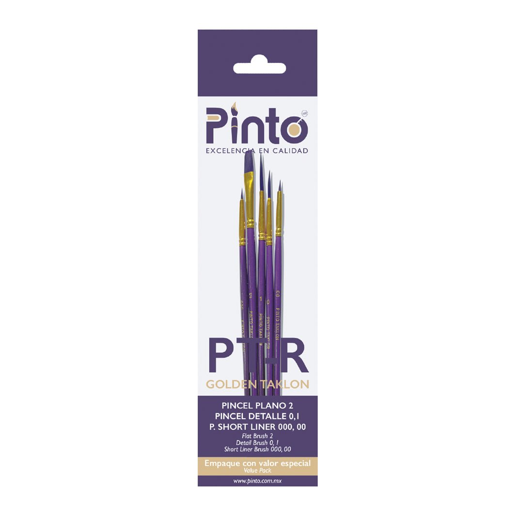 Set Pinceles Pinto PTR