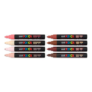 Marcadores Posca 5M Portrait Colors con 8