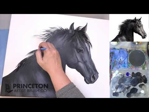 Pincel Princeton Velvetouch Filbert Grainer Mini
