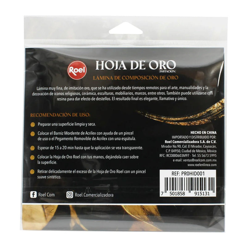 Hoja de oro Roel