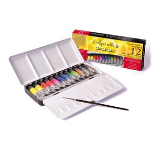 Acuarelas Sennelier L'Aquarelle con 12 Tubos