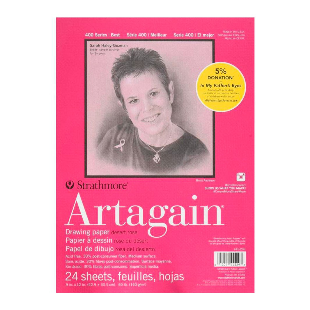 Block Strathmore 400 Artagain Desert Rose