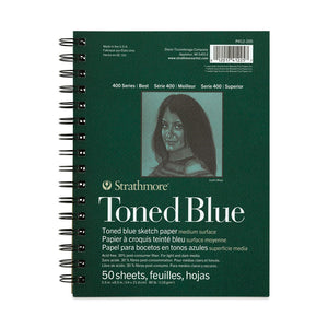 Block Strathmore 400 Toned Blue