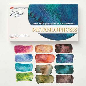 Acuarelas White Nights con 12 Metamorfosis (Cartón)