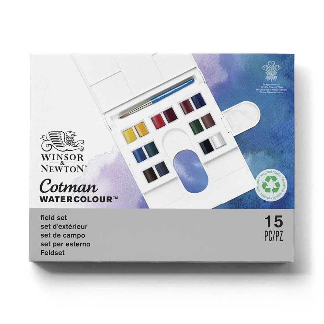 Acuarelas W&N Cotman con 14 Compact