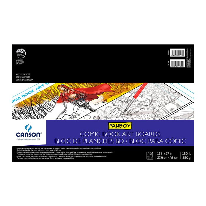 Block Canson Fanboy Comic Book
