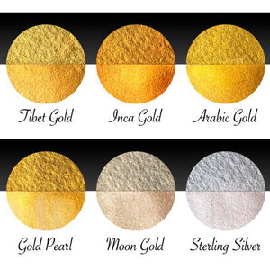 Acuarelas Coliro Finetec Gold & Silver