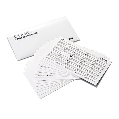 Copic Color Swatch Cards
