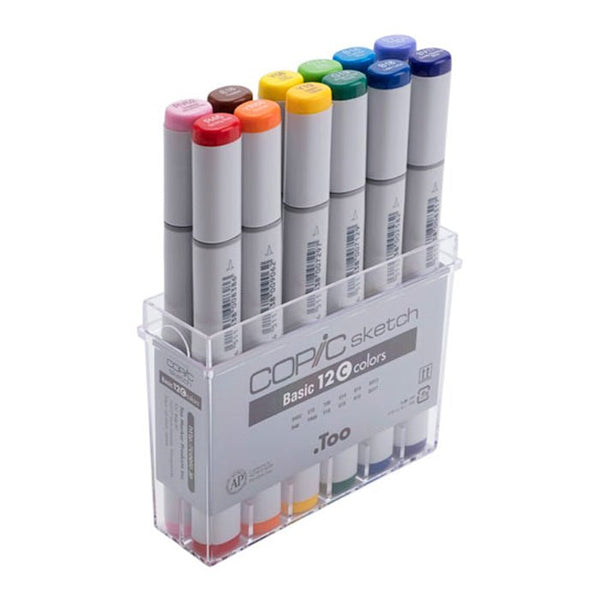 Conjunto Rotulador Copic Sketch Set de 12 colores