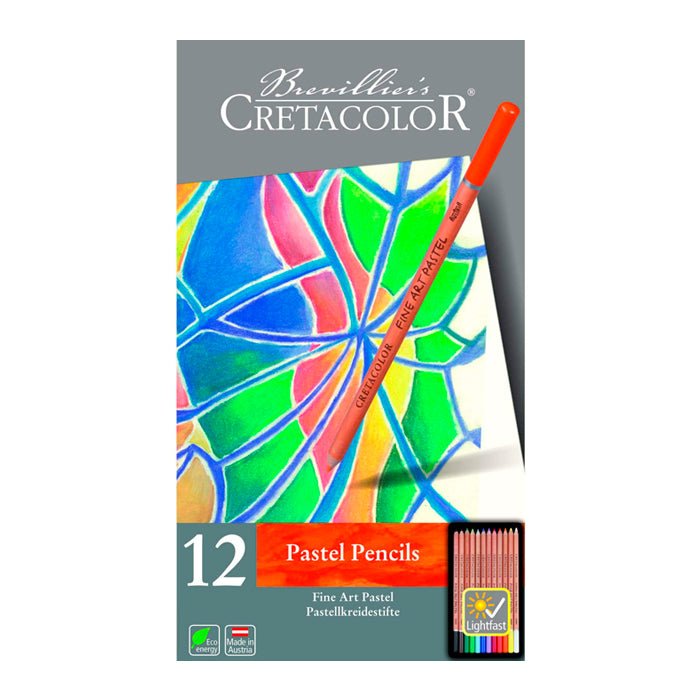 Lápices Pastel Cretacolor Fine Art con 12