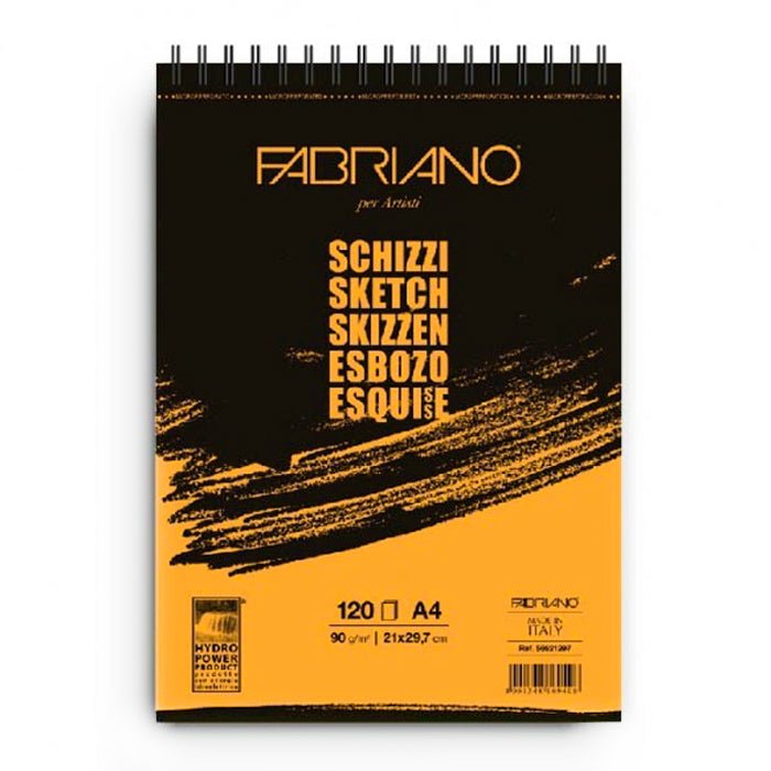 Sketchbook Fabriano Schizzi Espiral