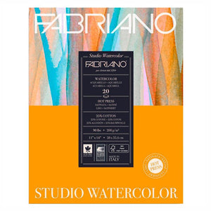 Block Fabriano Studio Watercolor Hot Press 200g