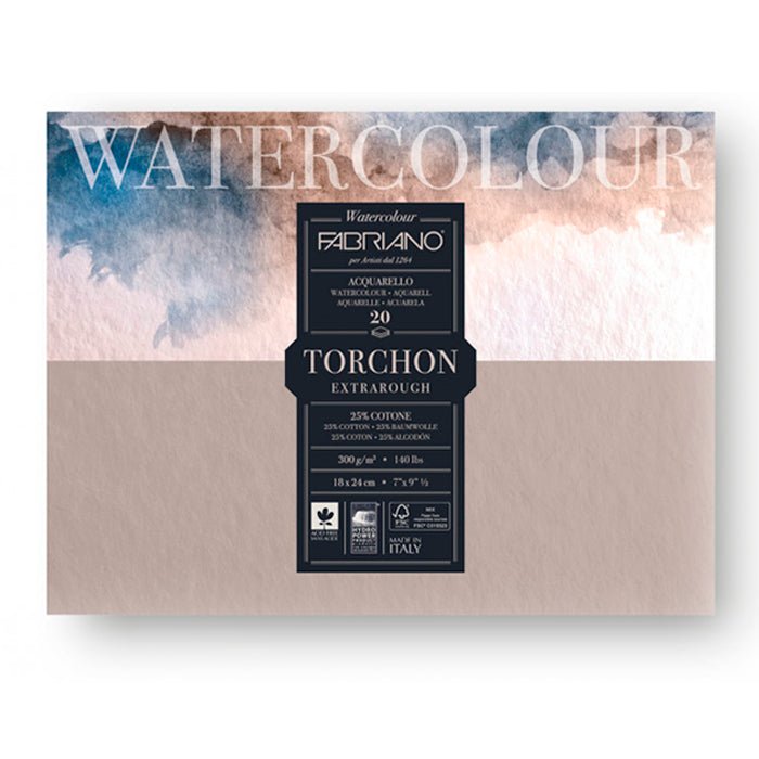Block Fabriano Watercolor Torchon