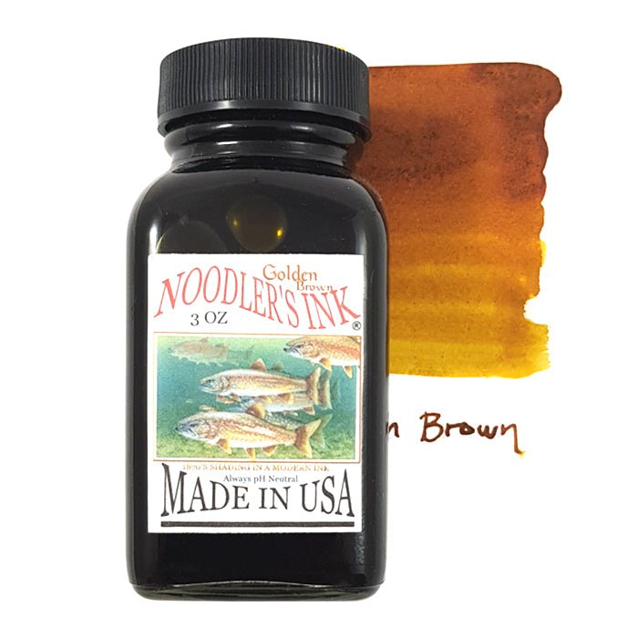 Tinta Noodler's Golden Brown