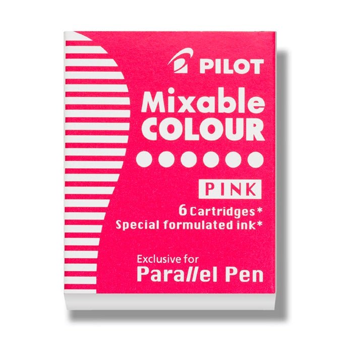Cartuchos Pilot Parallel Pen con 6