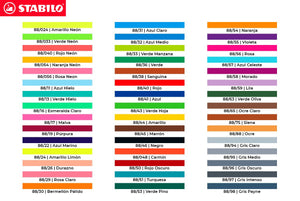 Rotulador Stabilo Point 88 Suelto