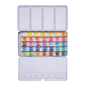 Acuarelas White Nights Estuche Metal con 35