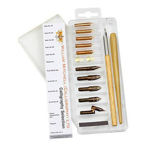 Set Plumillas William Mitchell Calligraphy Selection