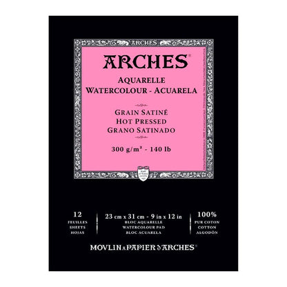 Block Arches Aquarelle Hot Press