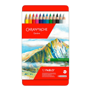 Colores Caran D'Ache Pablo con 12
