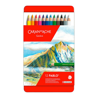 Colores Caran D'Ache Pablo con 12