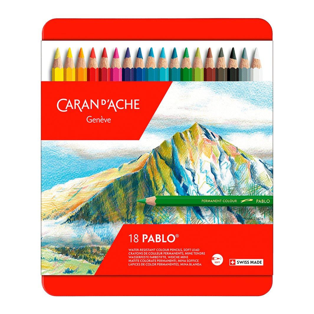 Colores Caran D'Ache Pablo con 18
