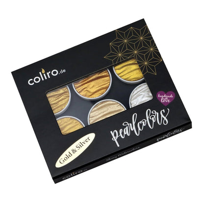 Acuarelas Coliro Finetec Gold & Silver