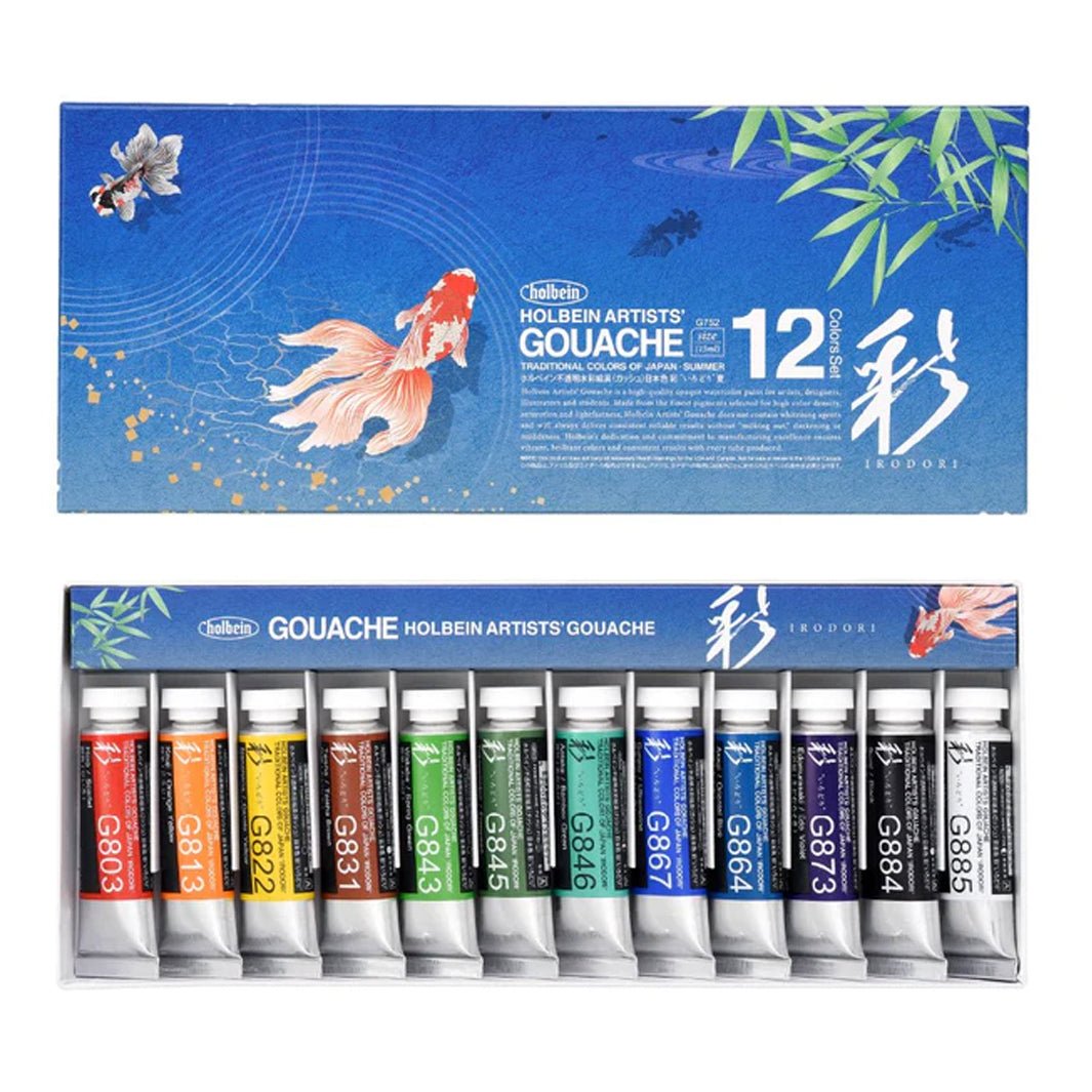 Gouaches Holbein Artists' Irodori Summer
