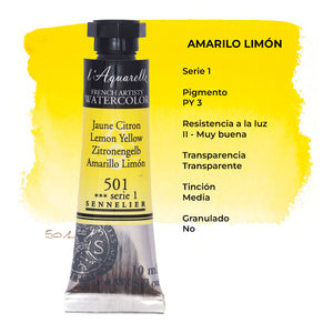 Acuarela Sennelier L'Aquarelle 10 ml