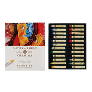 Pasteles al óleo Sennelier con 24 Universales